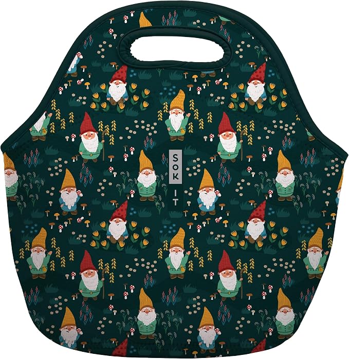 Sok It LunchTote Zippered Bag Insulated Neoprene Caddy by SokIt