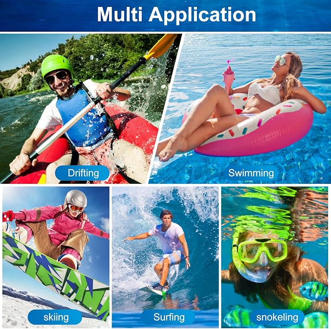 IP68 Large Floating Waterproof Phone Pouch, Water Proof Cell Phone Dry Bag - Image 6