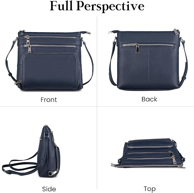 befen Genuine Leather Crossbody Bags - Image 6