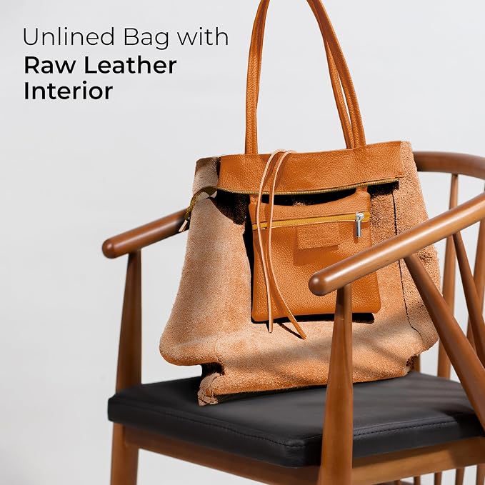 Italian Calf Leather Tote for Women - Image 5