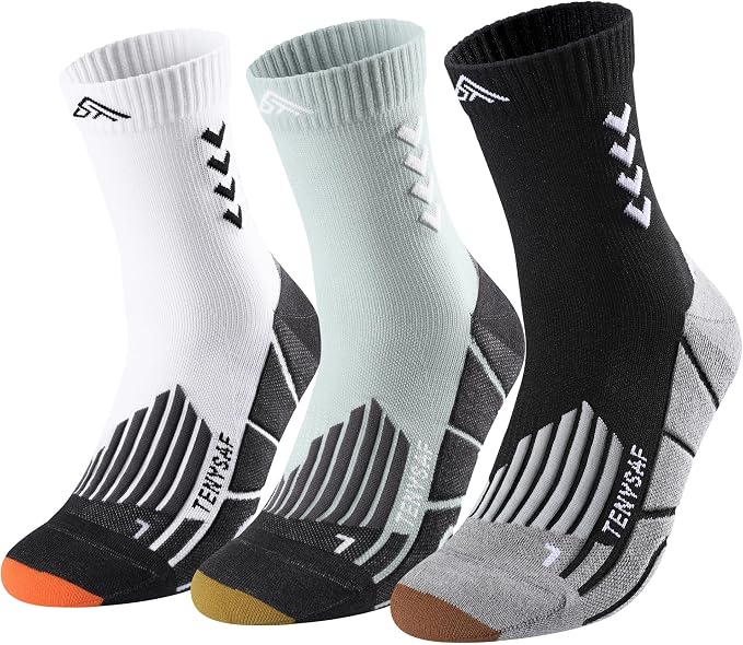 Compression Crew Running Socks: Athletic Socks by TENYSAF%C2%AE