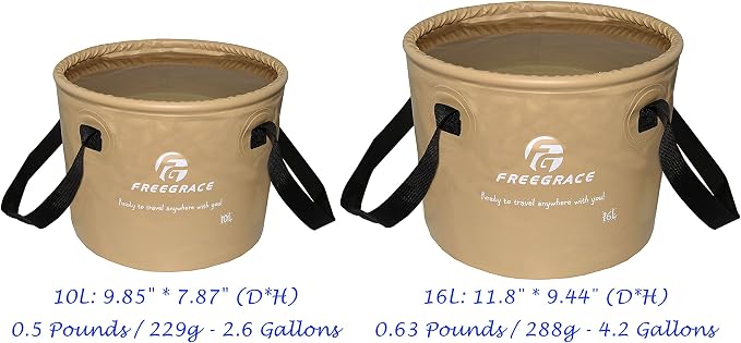 Premium Collapsible Bucket by Freegrace - Image 2