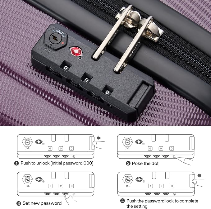 Hanke 14 Inch Underseat Carry On Luggage - Image 8