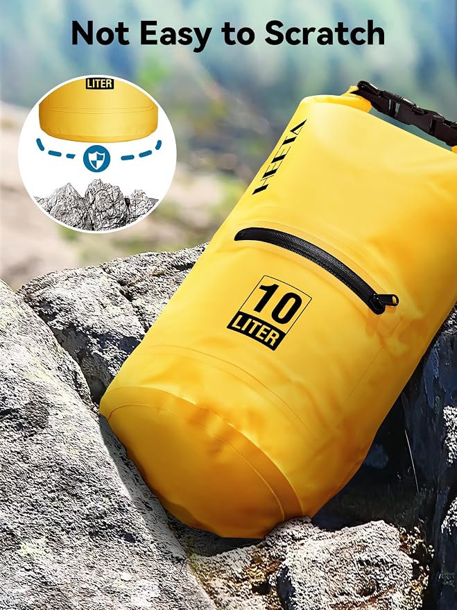 HEETA Waterproof Dry Bag with Front Zippered Pocket - Image 6