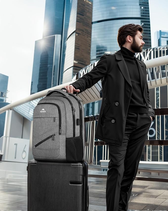 MATEIN Travel Laptop Backpack, 17 Inch Work TSA Approved Carry on Backpack - Image 7