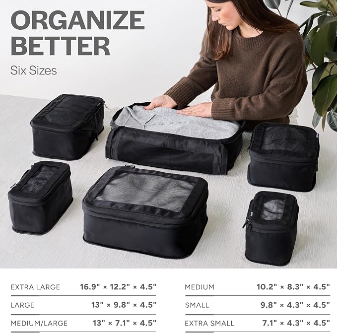 Compression Packing Cubes for Travel - Image 3