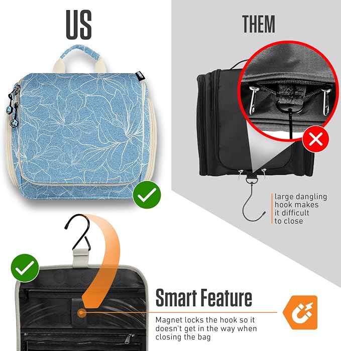 VENTURE 4TH Hanging Travel Toiletry Bag - Image 6