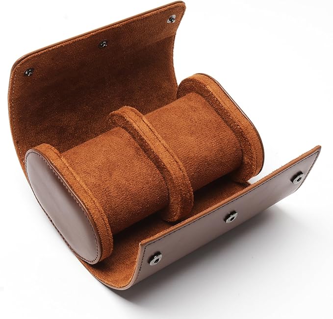 Longjet Watch Roll Travel Case for Men Portable Watches Organizer Box - Image 6