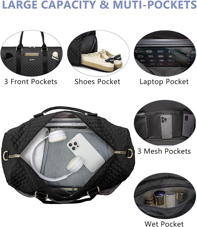 Weekender Travel Duffle Bag for Women - Image 4