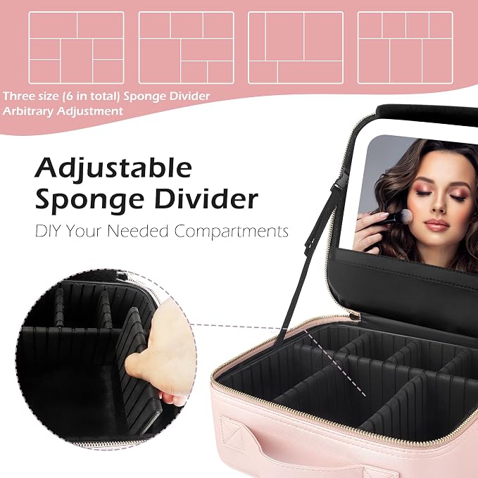 MOMIRA Travel Makeup Bag Cosmetic Bag - Image 6
