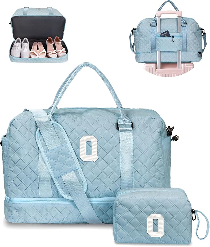 Personalized Gifts-Initial Overnight Bag by Vogewood