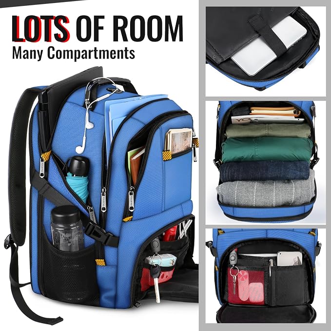 YOREPEK Travel Backpack, Extra Large 50L Laptop Backpacks - Image 2