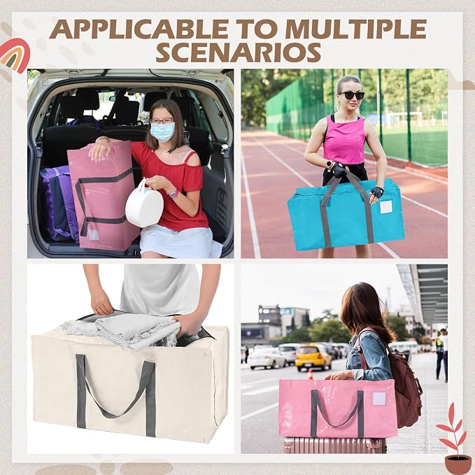 8 Pack Extra Large Moving Bags Heavy Duty Packing Bags - Image 4