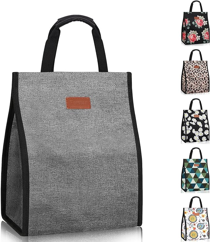 Lunch Bags for Women Insulated Reusable Lunch Tote by GuangzhouTailinTechnologyCo