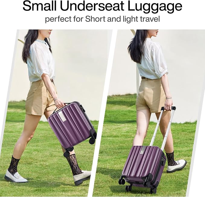 Hanke 14 Inch Underseat Carry On Luggage - Image 2