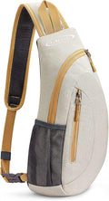 G4Free Sling Bag for Men Women, Small Crossbody Backpack Lightweight Chest by G4Free