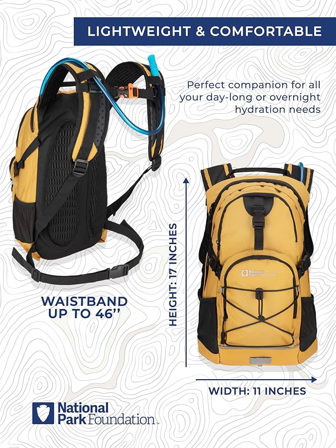 National Park Foundation 18L Hydration Backpack - Image 2
