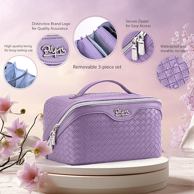 BOYATU Travel Makeup Bag Cosmetic Bags - Image 2