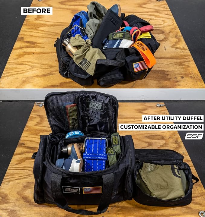 Serious Steel Fitness Gym Bag - Image 8
