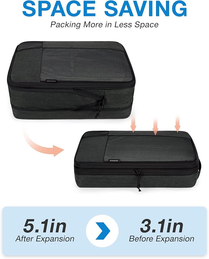BAGSMART Compression Packing Cubes - Image 4