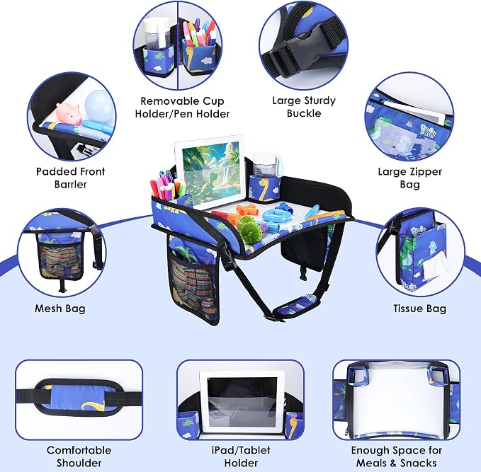 Kids Travel Tray for Airplane - Image 8