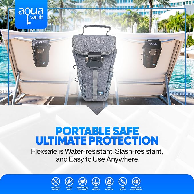Aquavault | Flex Safe | Beach Chair Vault | Anti theft combination lock | 3 - Image 6