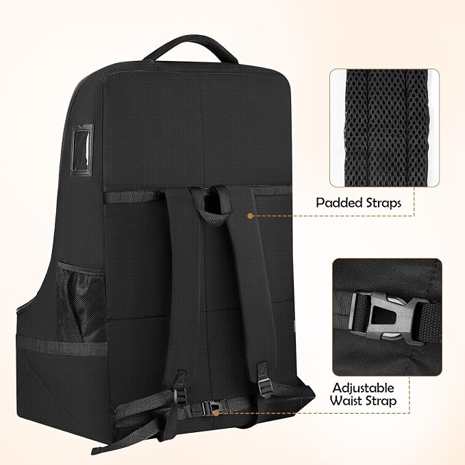 YOREPEK Padded Car Seat Backpack - Image 4