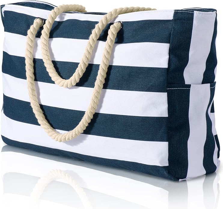 Becokan Beach Bag Large Beach Tote Bag by BecokanBeachBagSpecialist