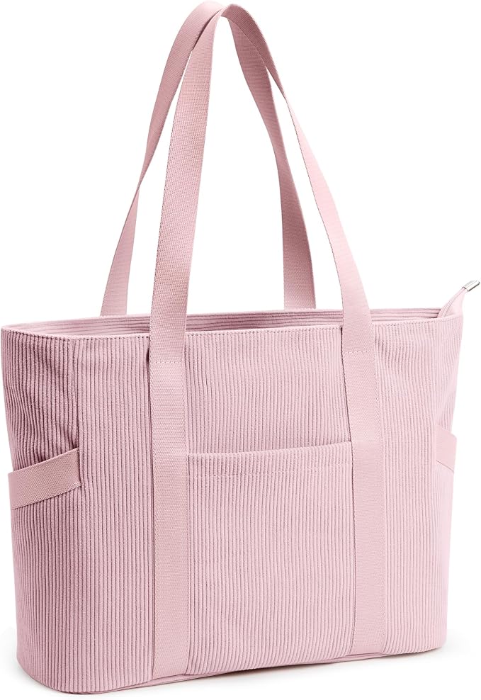 Tote Bag for Women with Zipper, Travel Tote Bags with Compartments Large by Unknown
