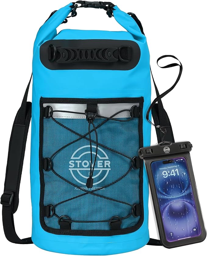 STOVER 5/10/25/30/40/55L Waterproof Backpack- Floating Dry Bag by STOVER