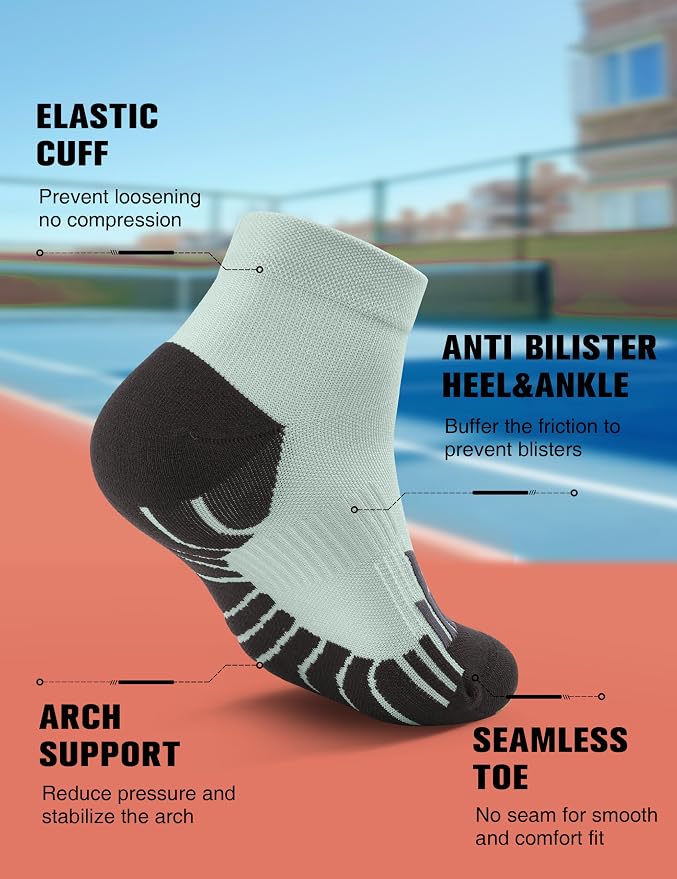 Compression Sport Running Socks: Athletic Socks - Image 5