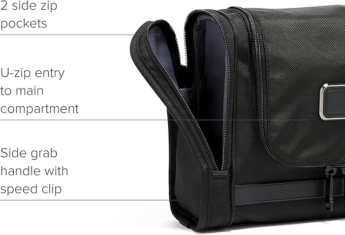 TUMI - Alpha Hanging Travel Kit - Toiletries and Cosmetics Organizer - Travel - Image 5