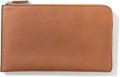 Leatherology Cognac Slim Zip Travel Wallet by Leatherology