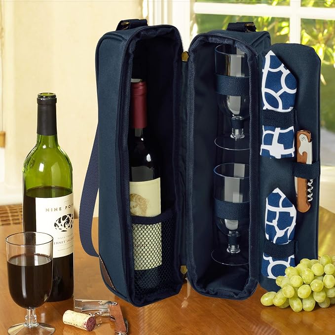 Picnic at Ascot Insulated Wine Tote - Image 4
