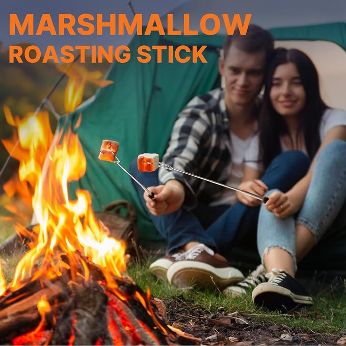 Camping Cooking Utensils Set Grilling Cookware Camp Kitchen Rotating - Image 3