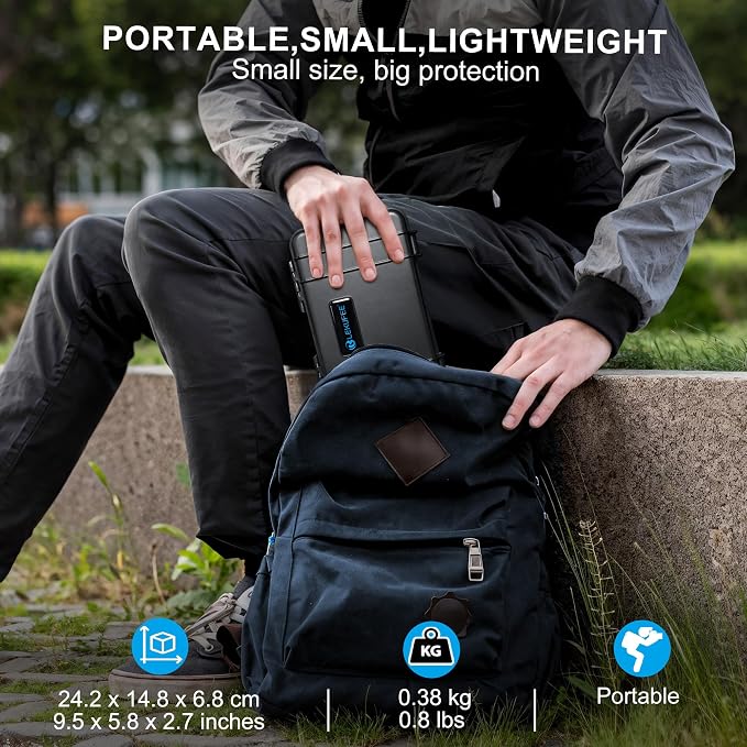 Lekufee Travel Waterproof Hard Case - Image 4
