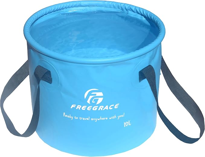 Premium Collapsible Bucket by Freegrace by Freegrace