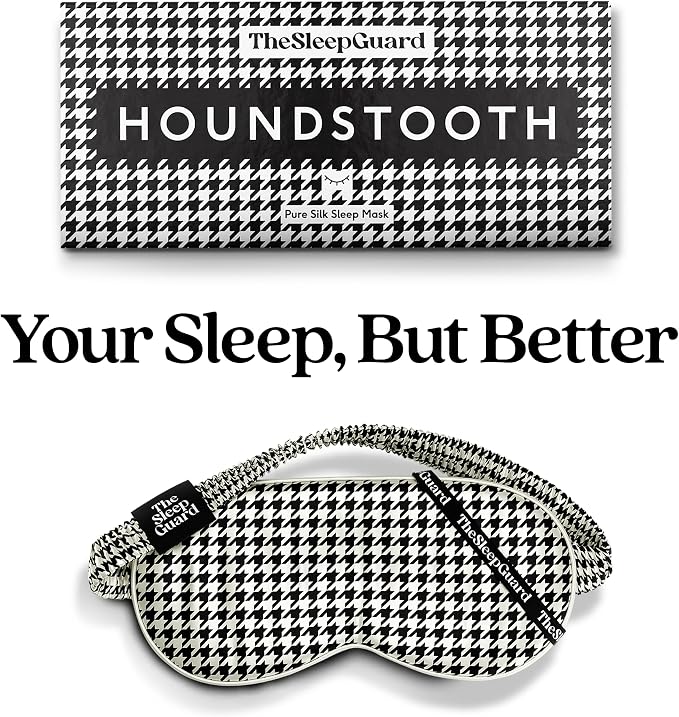 Pure Silk Sleep Mask Light Blocking Travel Essentials. Eye Masks - Image 6