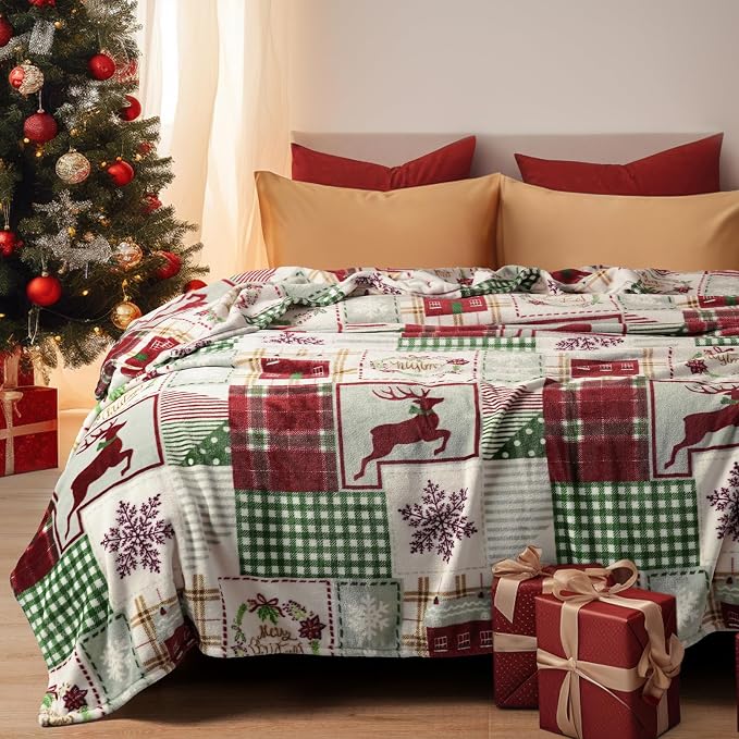 PHF Printed Fleece Blanket King Size, No Shed No Pilling Ultra Soft Plush Cozy - Image 2