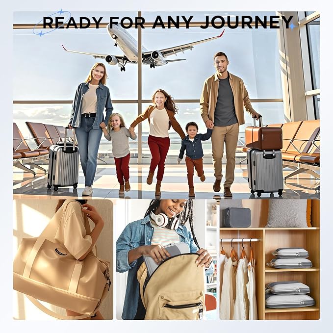 8 Set Compression Packing Cubes - Image 9