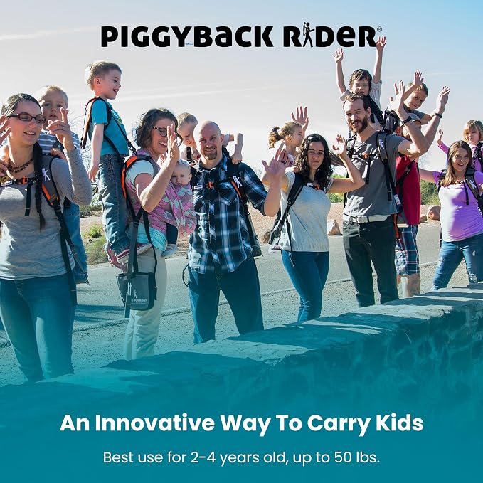 Piggyback SCOUT Toddler Carrier Backpack Deluxe - Image 9