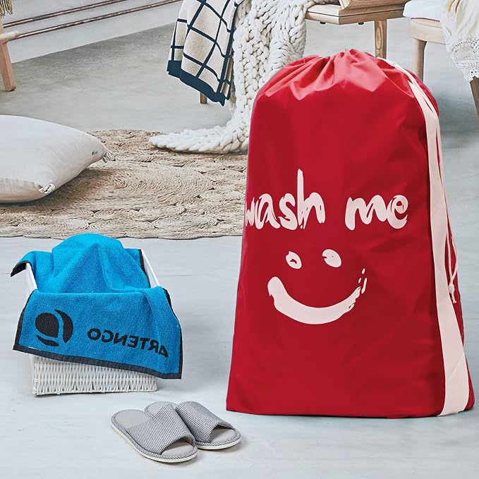 HOMEST 2 Pack XL Wash Me Travel Laundry Bag - Image 2