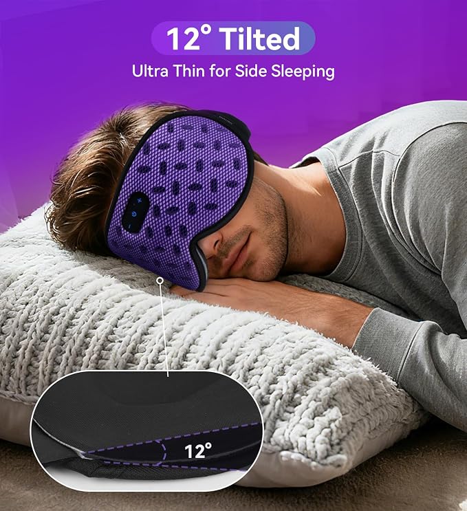 Sleep Eye Mask Bluetooth Headphones - Image 3