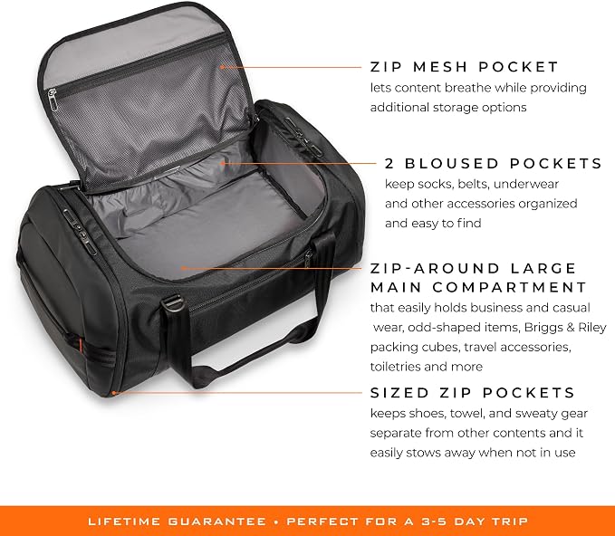Briggs & Riley Travel Duffel Bag - Image 3