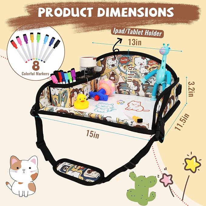 Kids Travel Tray for Airplane - Image 6