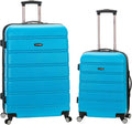 Rockland Melbourne Hardside Expandable Spinner Wheel Luggage, 2 Piece by Rockland