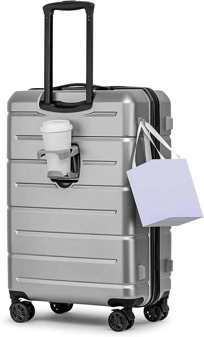 KYME Suitcases with Wheels Hardshell 26 Inch Luggage with TSA Lock Durable by KYME