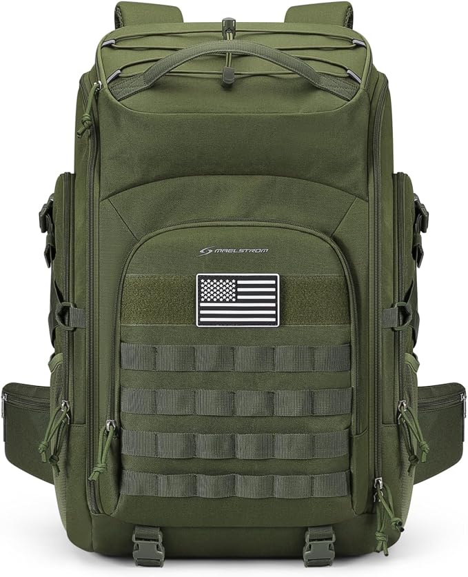 Maelstrom Tactical Backpack for Men, 40L Military Backpack, Water Resistant by Maelstrom