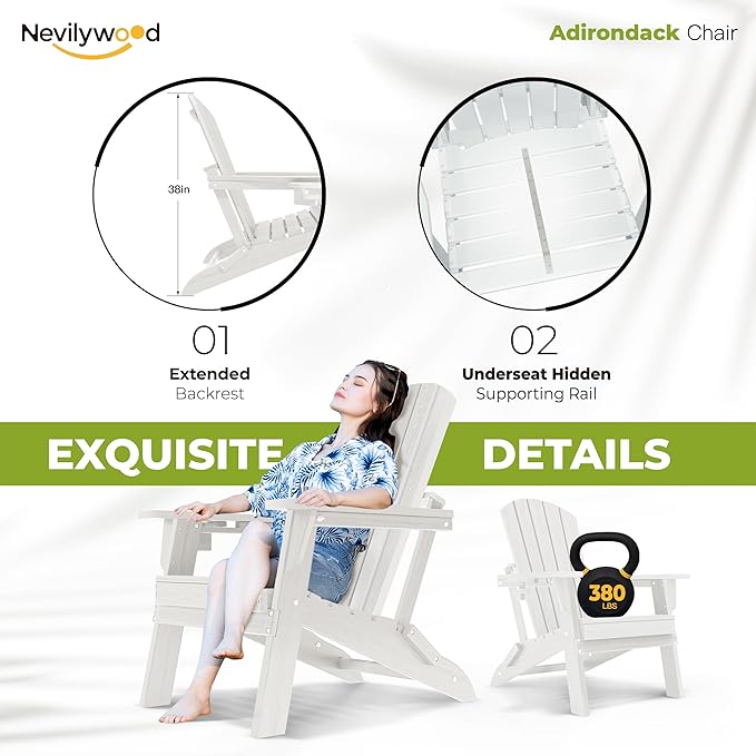 Folding Adirondack Chair - Image 5