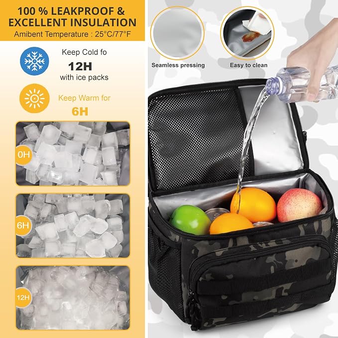 Tactical Double Deck Cooler Backpack - Image 3